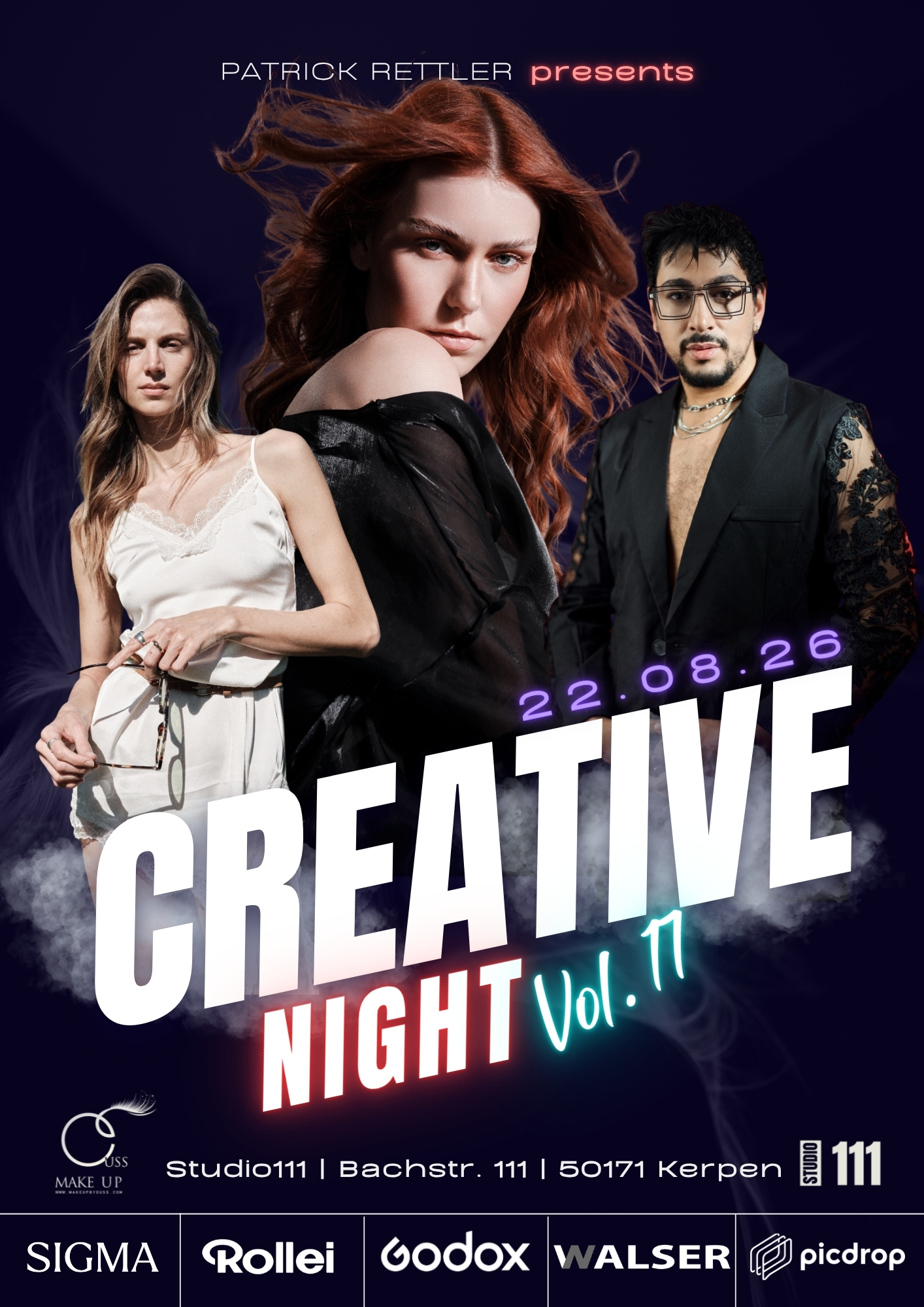 Creative Night Vol. 17 — 22.08.2026 — Studio111 Kerpen