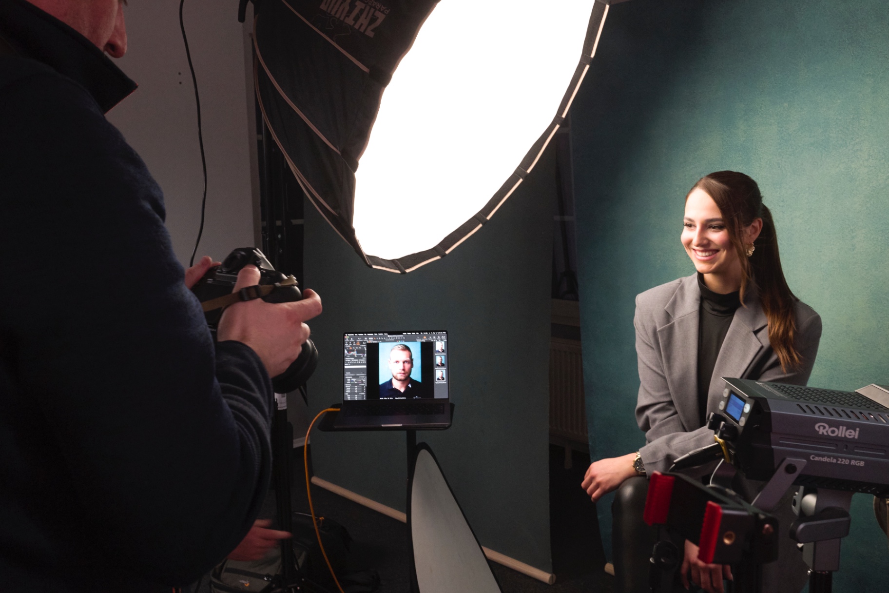 Portrait-Shooting mit Tethering
